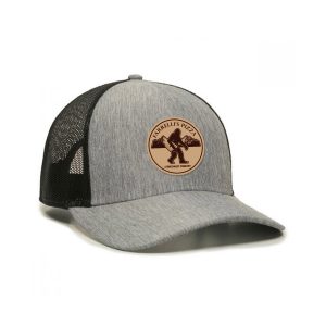 1 FP1220 2in Round Patch Sasquatch Design Cap