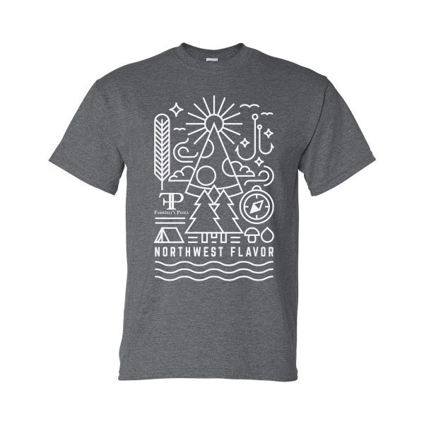 1 FP1220 Northwest Flavor Dark Heather Tee